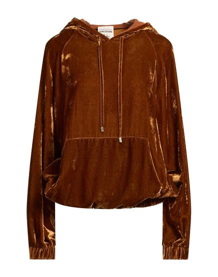 Женское худи Semicouture, коричневое