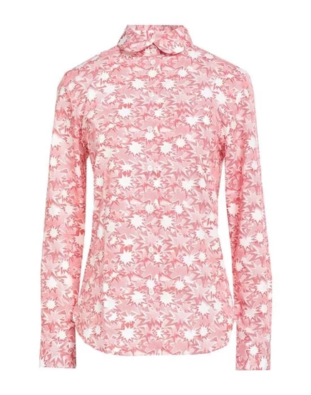 MAISON KITSUNÉ Pубашка кирпичный