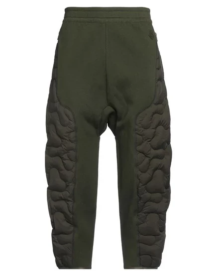 MONCLER Повседневные брюки зелёный милитари