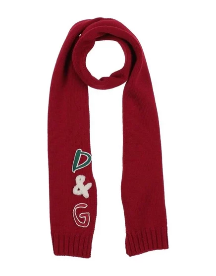 DOLCE&GABBANA Шарф красный