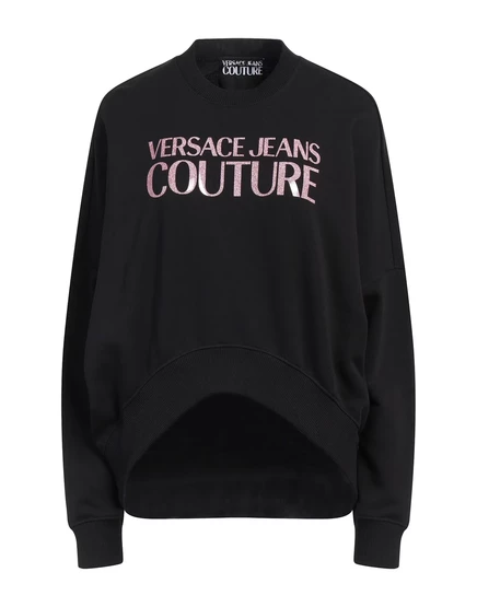 Женский свитшот Versace Jeans Couture Papermag, черный