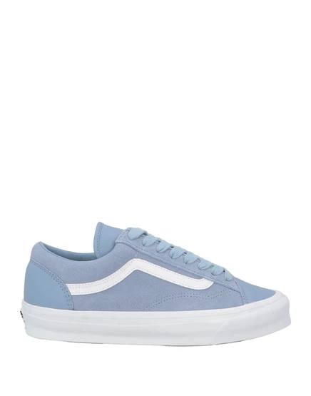 Мужские кеды Vans Vault кожаные/замшевые, небесно-голубые