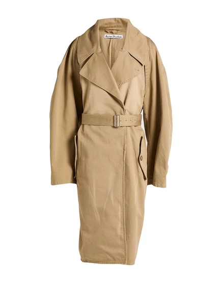 Женский тренч Acne Studios, песочный