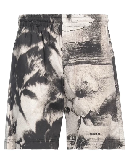 Мужские брюки MSGM PAPERMAG, серые