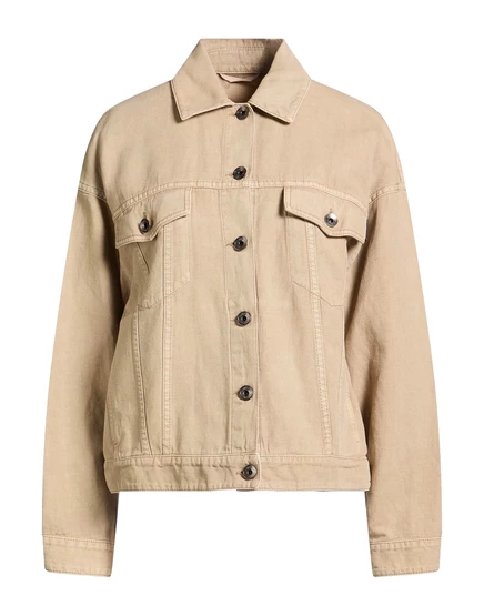 Женская куртка Brunello Cucinelli, бежевая