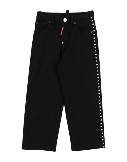 Детские джинсы Dsquared2, черные