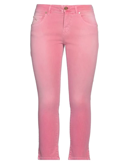 Женские джинсы MARANI JEANS прямого кроя, розовые
