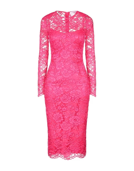 PASSEPARTOUT DRESS by ELISABETTA FRANCHI WONDERWOMAN фуксия