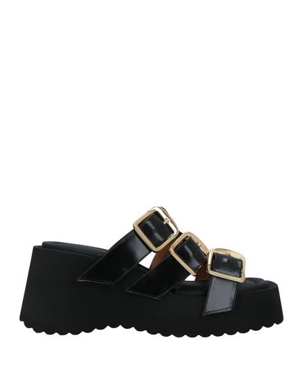 Женские сандалии MM6 MAISON MARGIELA, чёрные