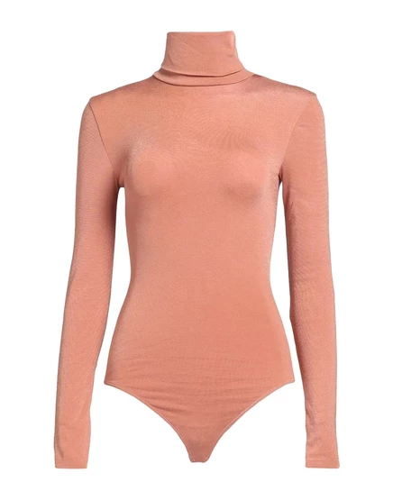 Женское боди Wolford из джерси, светло-коричневое