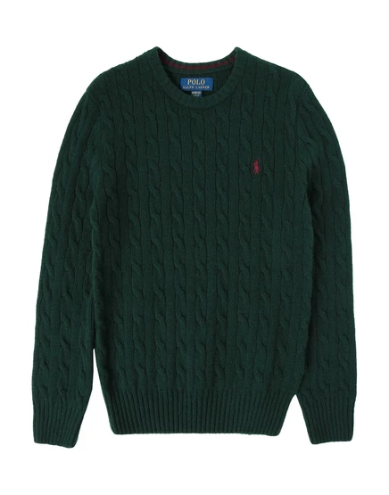 Мужской свитер Polo Ralph Lauren Junior, тёмно-зелёный