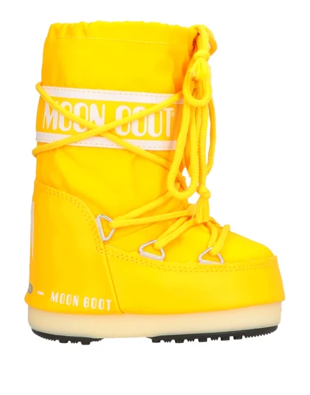 Детские высокие ботинки Moon Boot, желтые