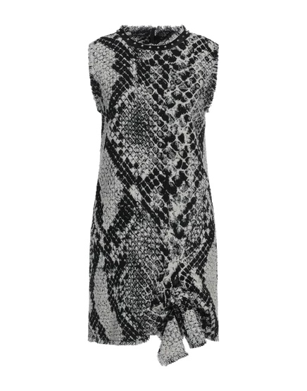 Женское платье Pinko Papermag мини, белое