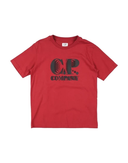 Детская футболка C.P. Company Undersixteen, кирпичная