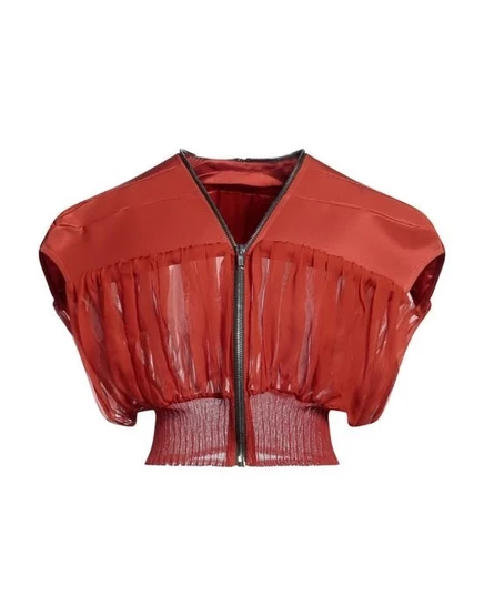 Женская куртка Rick Owens, оранжевая