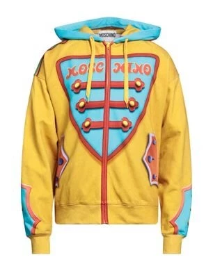 Мужская толстовка Moschino Agata, горчичная