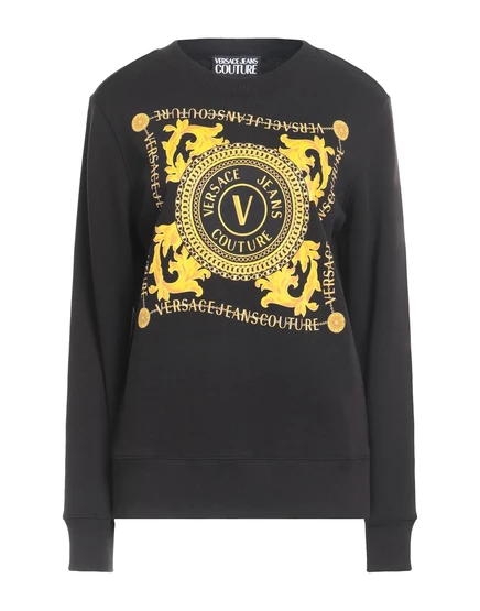 Женское худи Versace Jeans Couture Papermag, черное