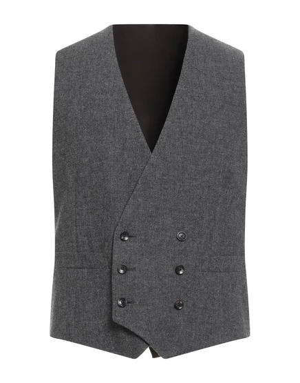Мужской жилет LARDINI PAPERMAG, шерсть, серый