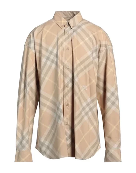 BURBERRY Pубашка песочный