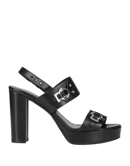 Женские сандалии Marc Cain PAPERMAG кожаные, чёрные