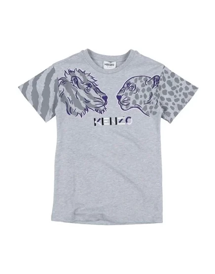 KENZO KIDS Детское платье светло-серый