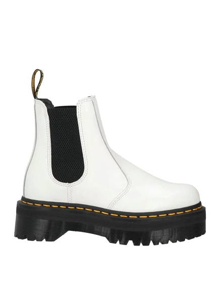 Женские ботильоны Dr Martens Jadr, кожаные, белые