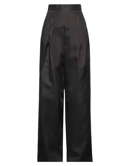 Женские брюки DSquared2 шелковые, черные