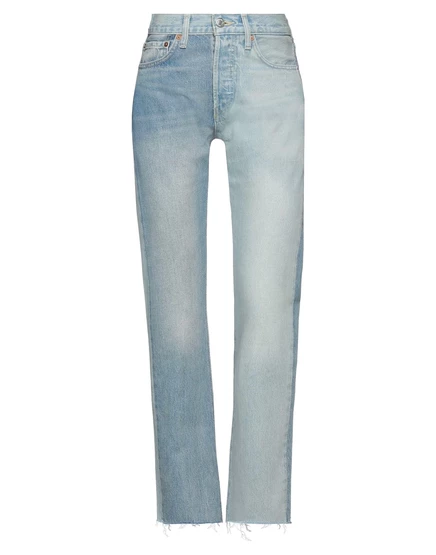 Женские джинсы Vetements x Levi's, хлопок, синие