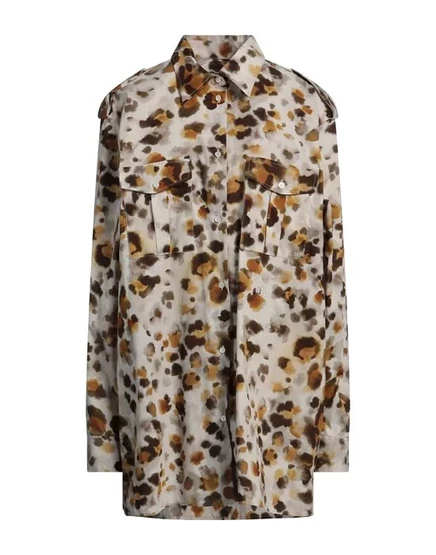 MSGM Pубашка хаки