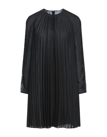 Женское мини-платье Redvalentino Superman, черное