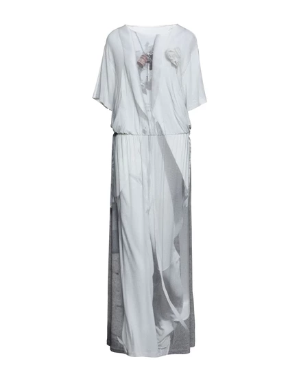 Женское платье MM6 Maison Margiela Braccialin макси, белое