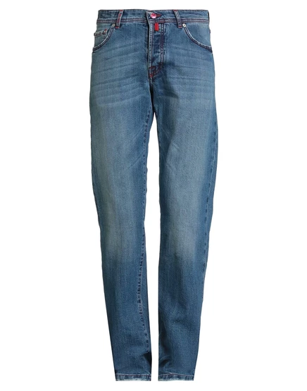 Мужские джинсы Kiton классические, синие
