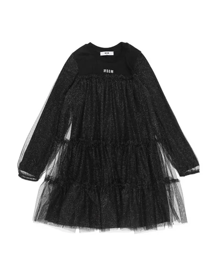 MSGM Детское платье чёрный