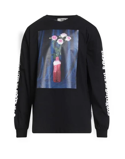 MSGM Футболка чёрный