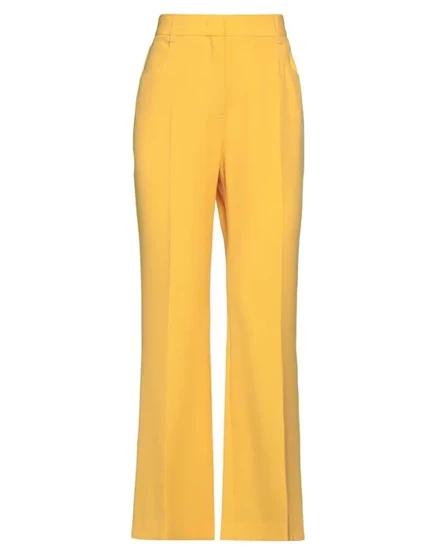 Женские широкие брюки Stella McCartney, охристые