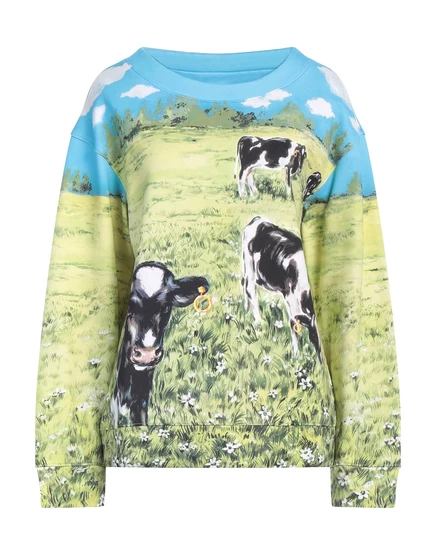 Женский свитшот Moschino Hamish, светло-зеленый