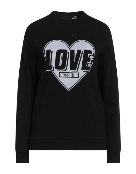 Женский свитшот Love Moschino Wonderwoman, черный