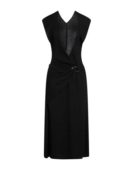 JIL SANDER Платье миди чёрный