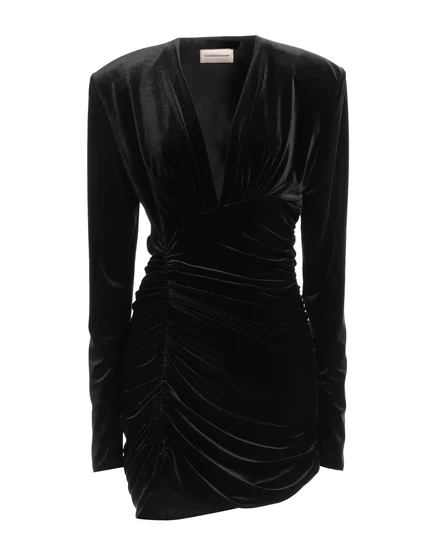Женское короткое платье Alexandre Vauthier футляр, черное
