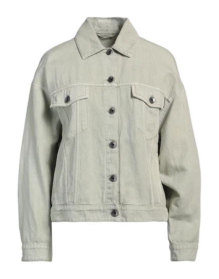 Женская куртка Brunello Cucinelli, шалфейная