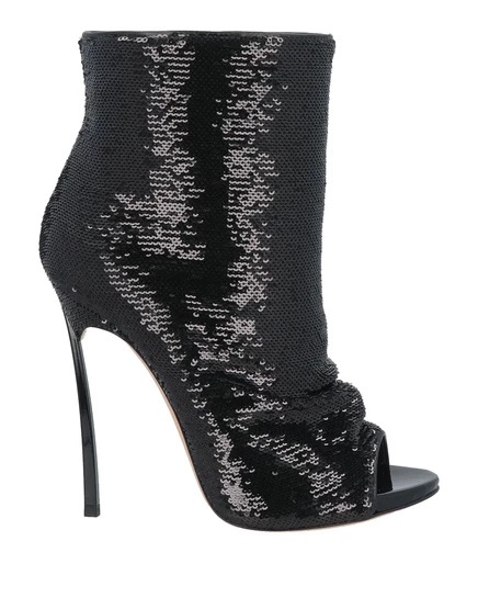 Женские ботильоны Casadei Papermag, черные