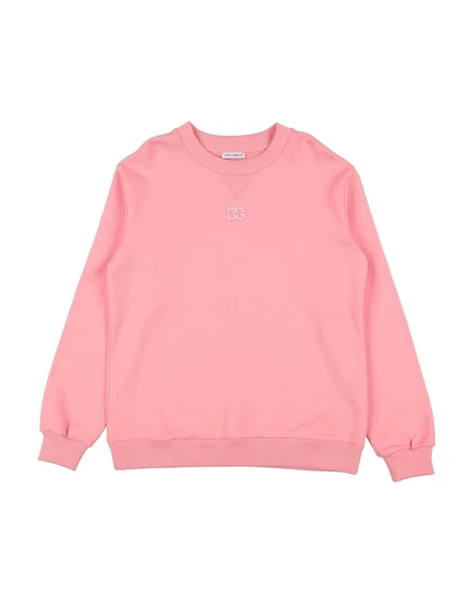 Детский свитшот Dolce & Gabbana Junior, розовый