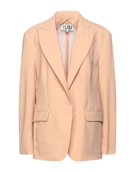 Женский пиджак MM6 Maison Margiela Braccialin, светло-коричневый