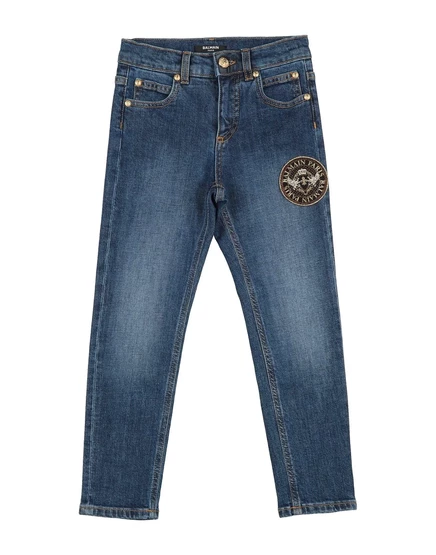 Мужские джинсы Balmain Promotion Junior, синие