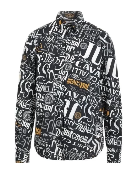 JUST CAVALLI Pубашка чёрный