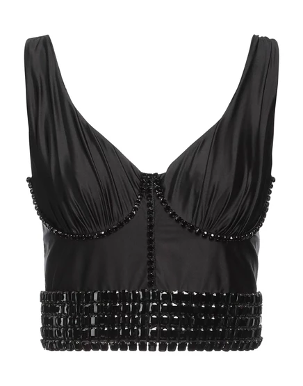 Женский топ Elisabetta Franchi, черный