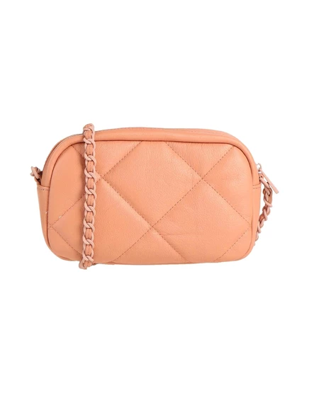 Женская сумка через плечо Mia Bag PAPERMAG кожа, пудровая