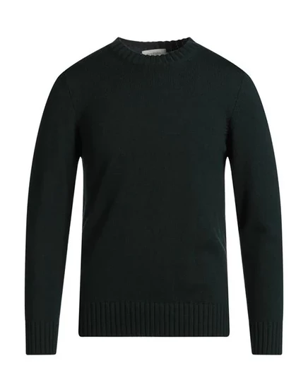 Свитер Piacenza Cashmere 1733, шерсть, темно-зеленый