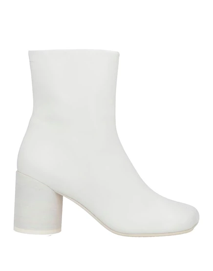Женские ботильоны MM6 Maison Margiela PAPERMAG, белые