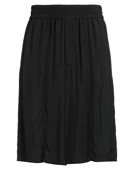 Мужские бермуды Jil Sander Wonderwoman, вискоза, черные